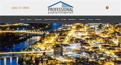 Desktop Screenshot of professionalproperty.com